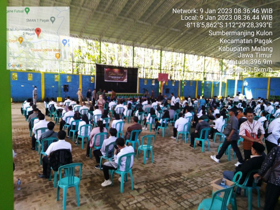 Pelaksanaan Seleksi Tertulis Calon Anggota PPS se Kabupaten Malang Pemilu 2024
