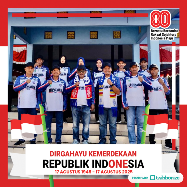 Pemdes Gedog Wetan Mengucapkan Selamat Memperingati Dirgahayu Kemerdekaan Republik Indonesia ke 80