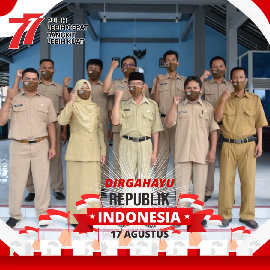 Pemdes Kidal Mengucapkan Selamat Menyambut HUT RI ke 77
