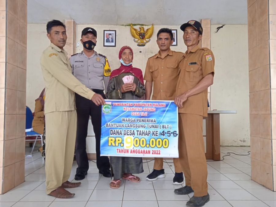 Pemerintah Desa Taji Salurkan BLT DD Tahap 4, 5 dan 6