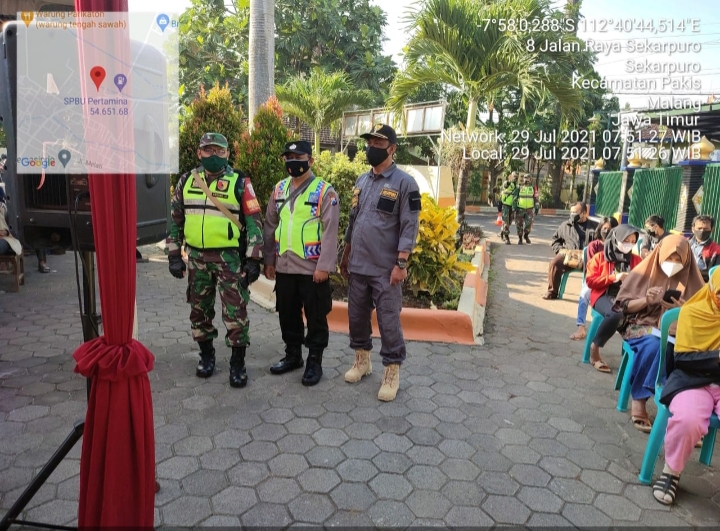 Pemkab Malang Gelar Vaksinasi 5000 Dosis di Kecamatan Gondanglegi dan Kecamatan Pakis