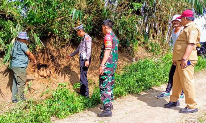 Penemuan 9 Mortir Gemparkan Warga Desa Ngabab Pujon
