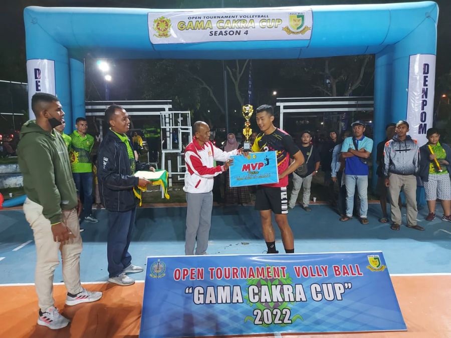 Penutupan Turnament Bola Volley Gama Cakra Cup 2022 Putra dan Putri