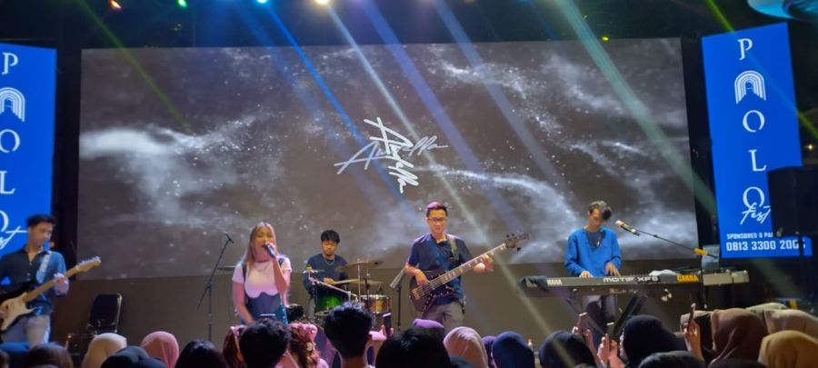 Perform di Paolo Fest, Awdelle Indonesian Idol Sukses Hibur Pengunjung