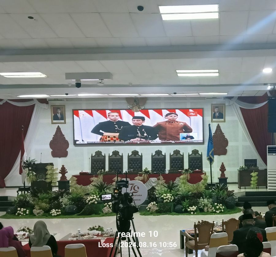 Peringatan HUT RI ke-79, DPRD Kota Malang Gelar Rapat Paripurna Istimewa