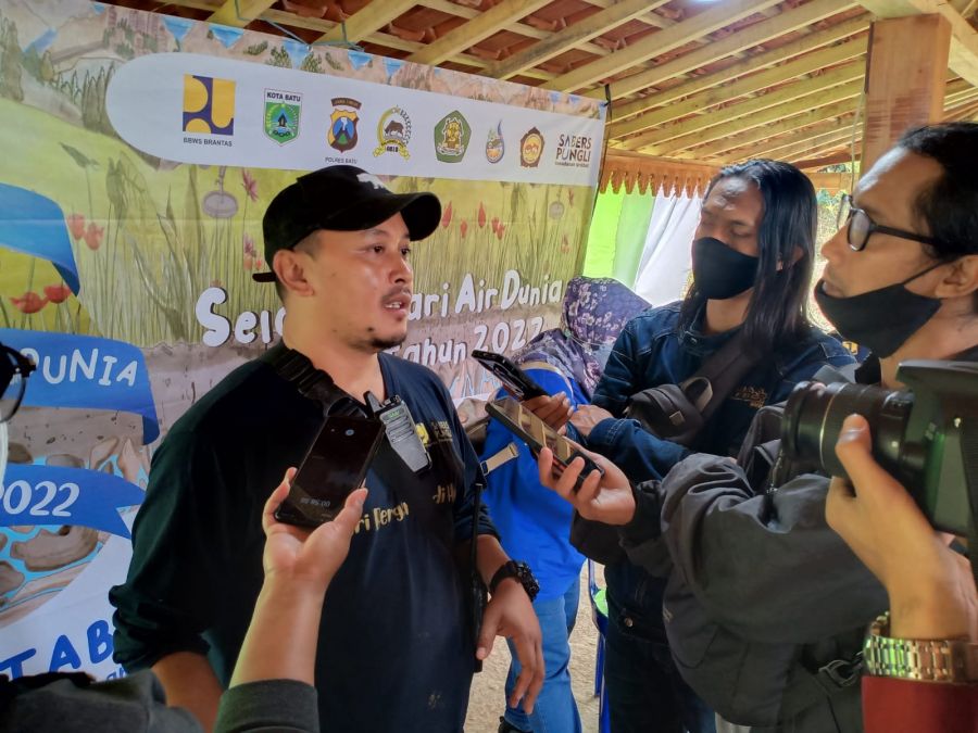 Peringati Hari Air Sedunia, BPBD Desa Punten Gelar Saberpungli