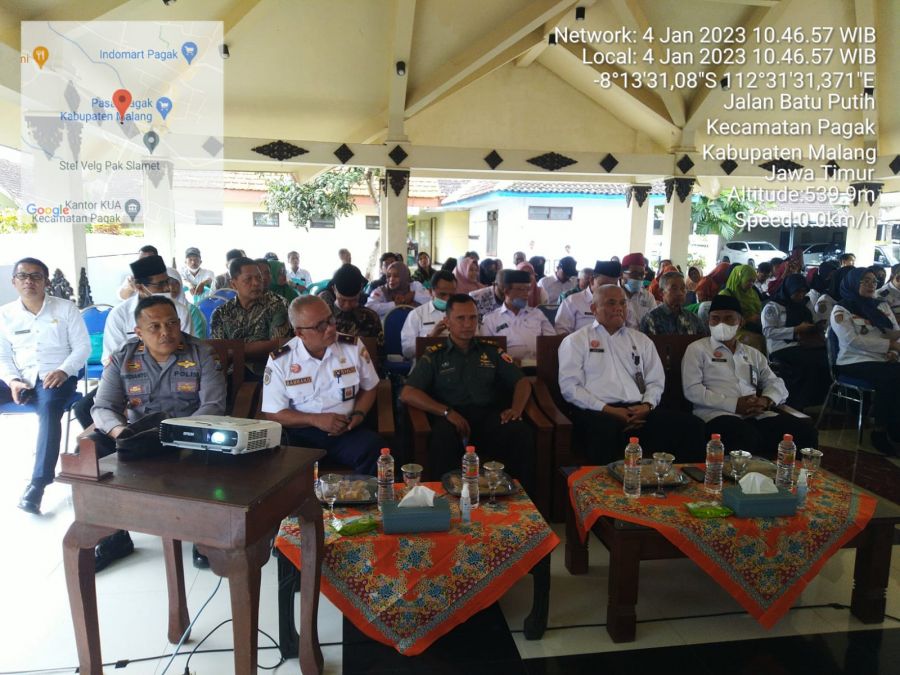 Pisah Sambut Camat Pagak dan Ketua Tim Penggerak PKK Kecamatan Pagak 