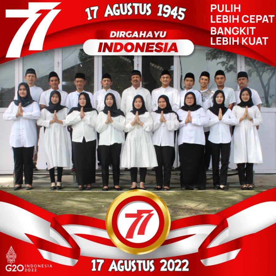 Plt Kades Bulukerto Ucapkan Selamat Menyambut Dirgahayu Republik Indonesia ke 77
