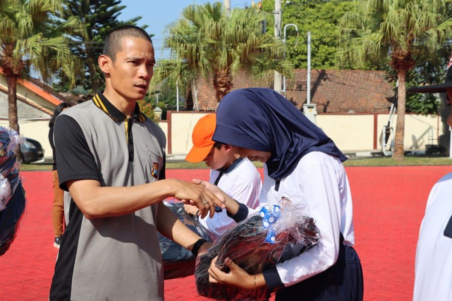 Polisi Cilik Polres Batu Pertahankan Juara, Kapolres Batu Berikan Apresiasi 
