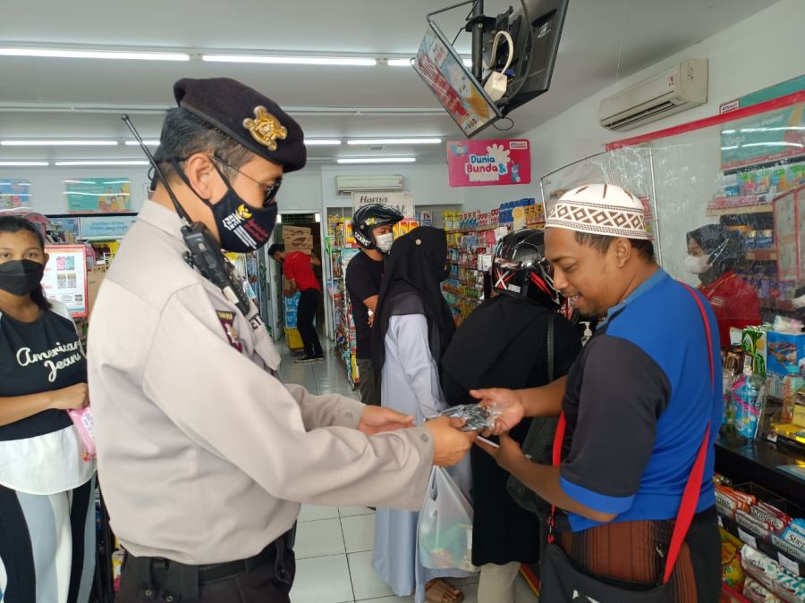 Polres Batu Gelar Operasi Yustisi Cegah Penyebaran Covid-19 Varian Baru