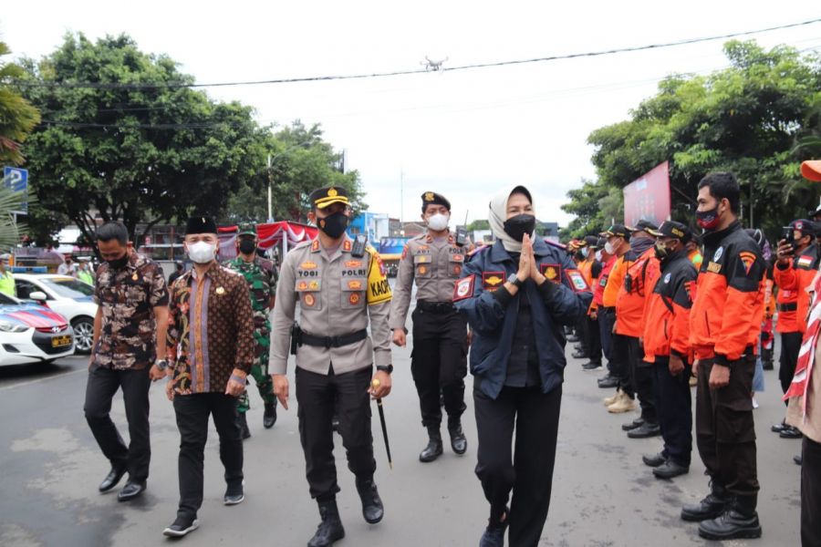 Polres Batu Gelar Pasukan Pengamanan Jelang Malam Tahun Baru