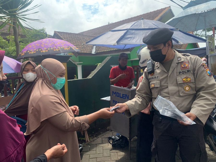 Polres Batu Maksimalkan Operasi Yustisi Cegah Penyebaran Covid Jenis Omicron