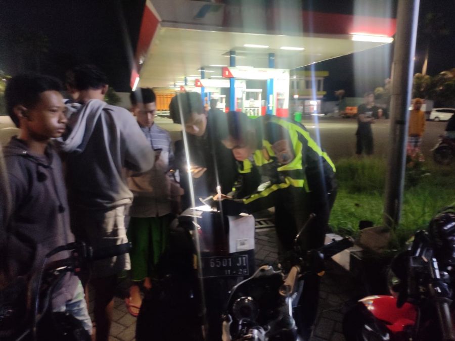 Polsek Lawang Gelar Operasi Tertibkan Aksi Balap Liar