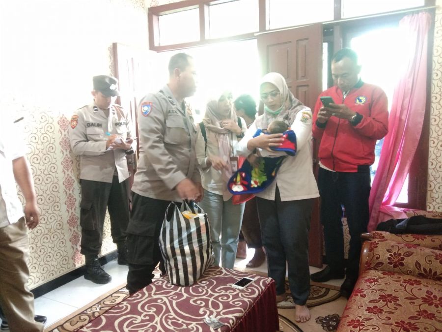Polsek Ngantang Responsif Tangani Kasus Penemuan Bayi