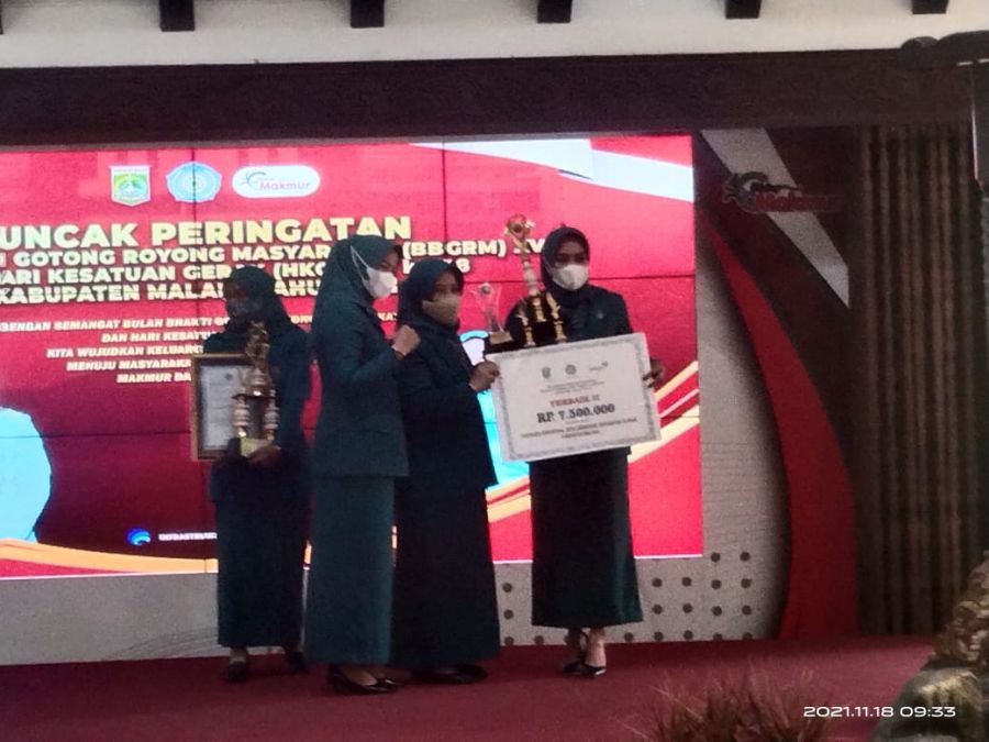 Posyandu SriKartika Desa Tambak Asri Pelaksana Terbaik 1 Tingkat Kabupaten Malang