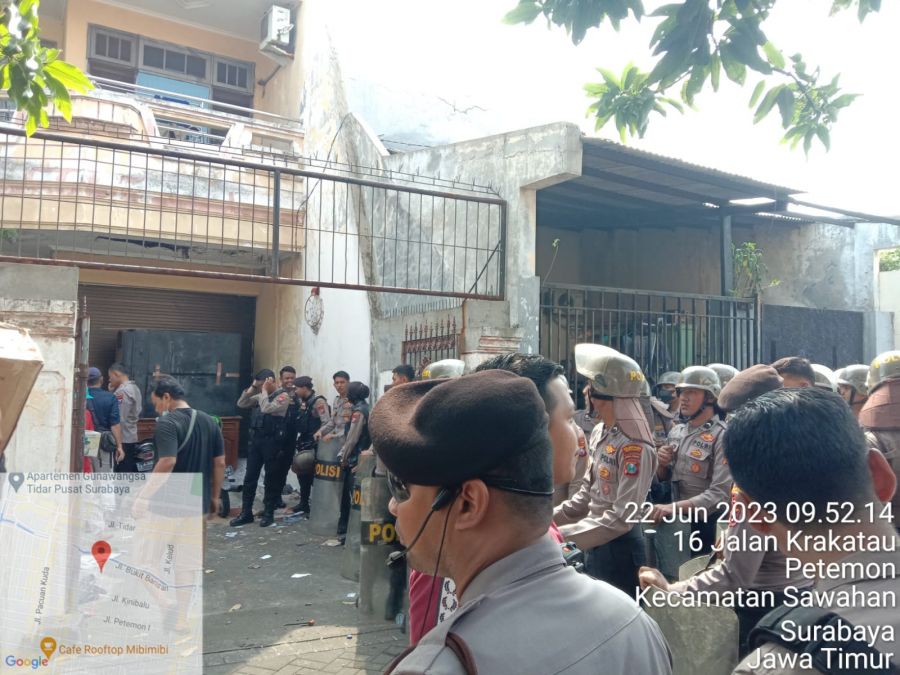 Proses Eksekusi Rumah Juru Sita Pengadilan Negeri Surabaya Penuh Polemik