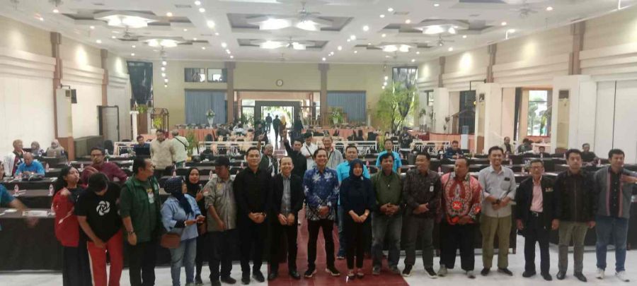 KPU Batu Gelar Rakor Memasuki Hari Tenang Pelaksanaan Tahapan Pmilu 2024