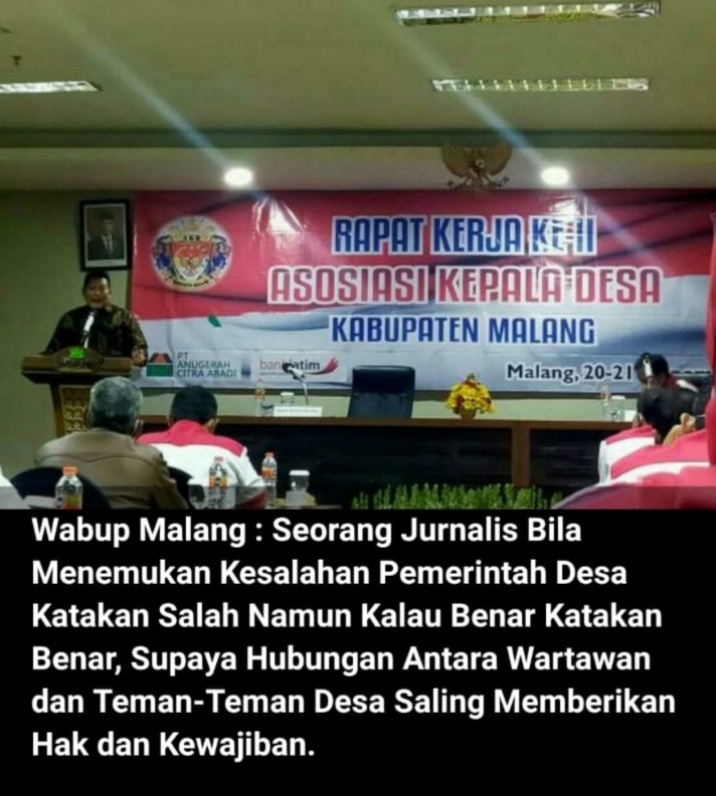 Rapat AKD Kab. Malang, Dewan Penasehat LP-KPK Sayangkan Justice Buruk Terhadap Wartawan