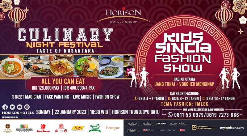 Rayakan Kemeriahan Imlek dengan Horison Culinary Night Festival