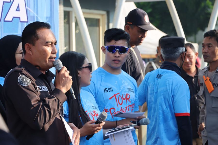 Sambut Hut Bhayangkara -78, Polres Batu Gelar Fun Bike dengan Rute Alam Pedesaan
