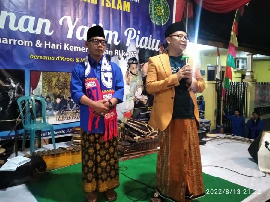 Santunan Anak Yatim Piatu Ponpes PPIQ Darul Hidayah Dihadiri Wali Kota Malang