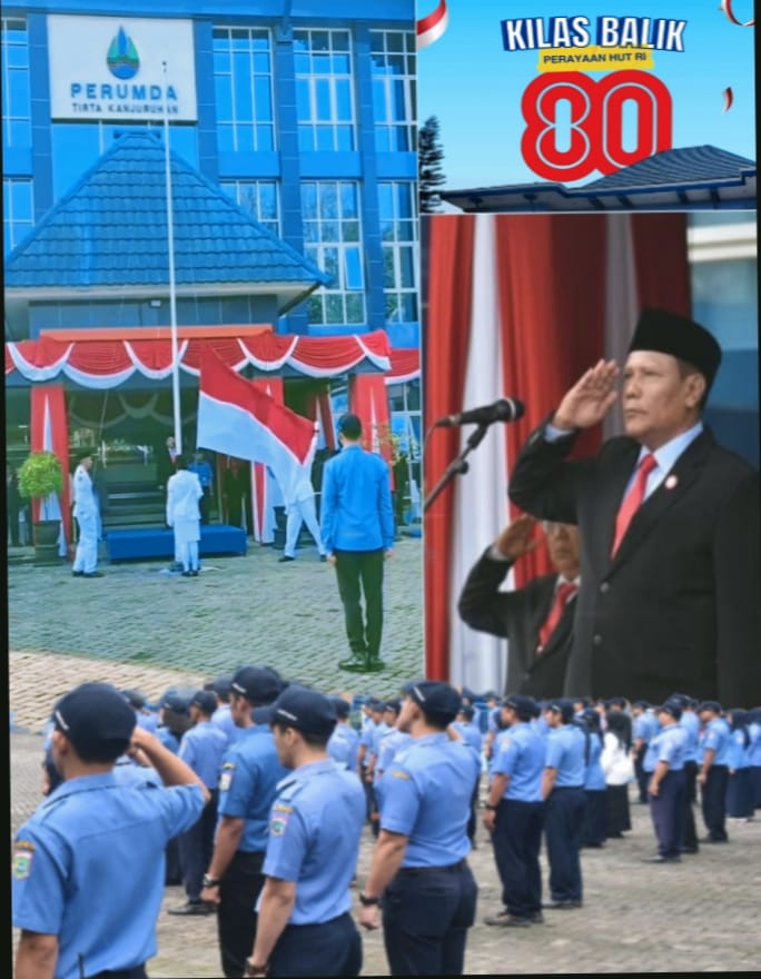 Semarak Merah Putih, Perumda Tirta Kanjuruhan Rayakan HUT RI ke-80