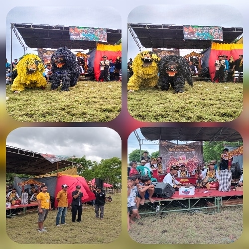 Seni Jaranan Singo Taruno yang Digagas LPKMI Ikut Meriahkan Pembukaan Savanna Beach Pakem