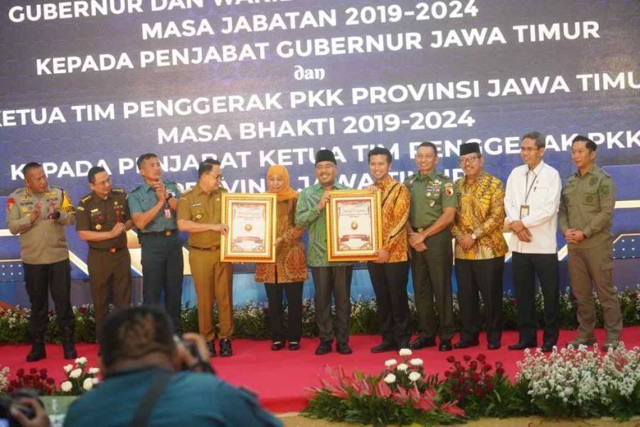 Sertijab Gubernur Jatim, Pj. Wali Kota Batu Yakin Jatim Semakin Maju Dipimpin Pj. Adhy Karyono