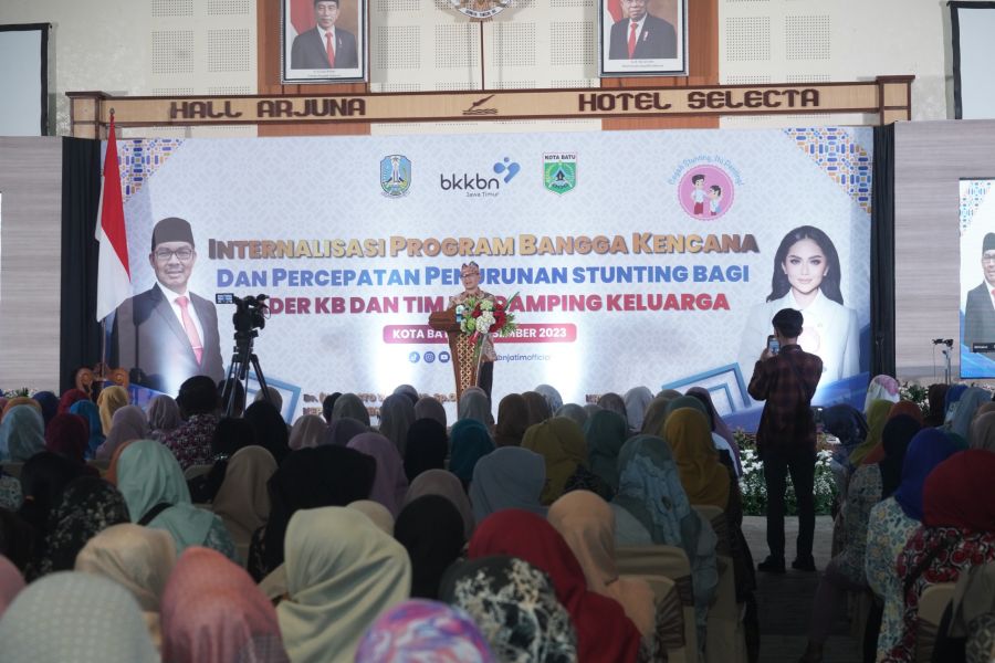 Tangani Permasalahan Stunting, Pj Walkot Batu: Stunting di Kota Batu Turun di Angka 14,8 Persen