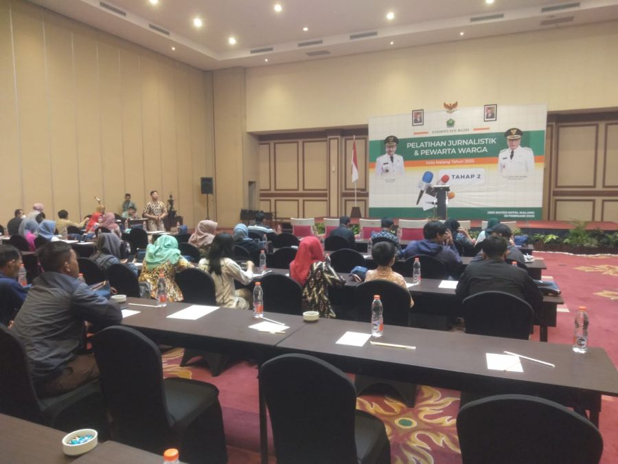 Tangkal Berita Hoax, Kominfo Kota Malang Gelar Pelatihan Pewarta Warga Tahap 2