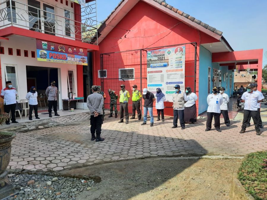 Tekan Penyebaran Covid-19, Satgas Covid-19 Tajinan Gencarkan Operasi Masker