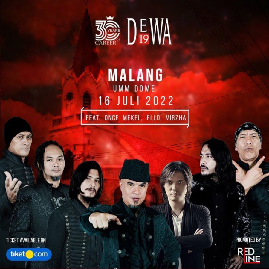 Tiga Striker Dewa 19, Bakal Guncang Kota Malang dengan Perform Terbaik di UMM Dome