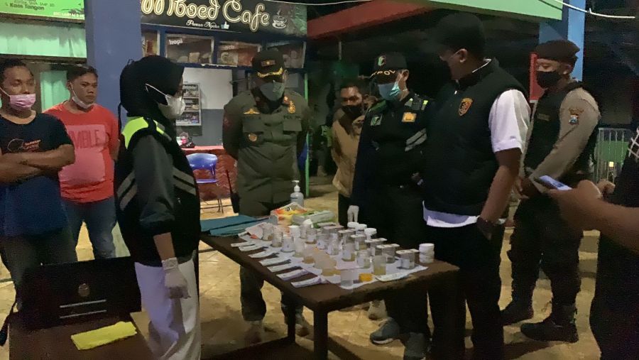 Tim Patroli Pamor Keris Berkolaborasi Dengan Satresnarkoba Polres Batu