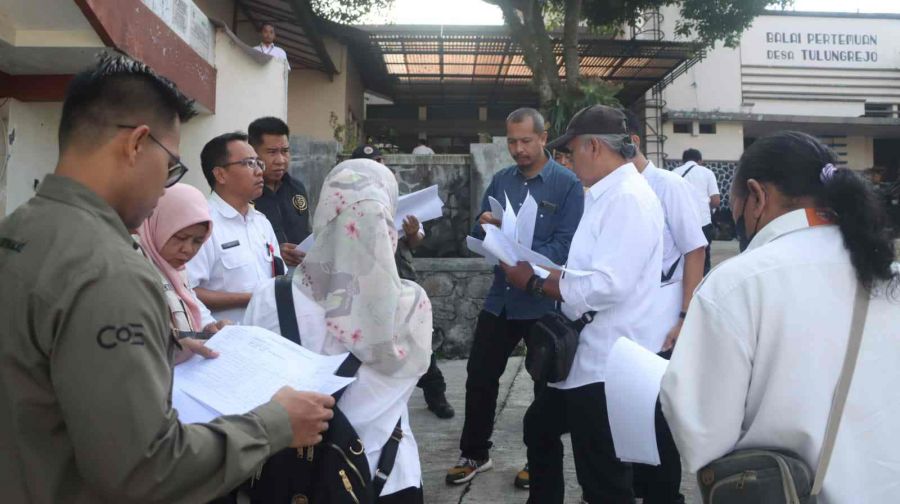 Tim Penilai Perlombaan Desa dan Kelurahan Kota Batu Tahun 2024 Turun ke Lapangan