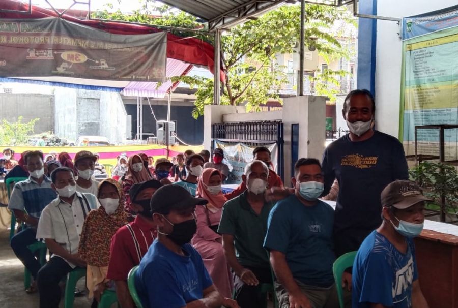 Tuntaskan Vaksin di HUT Kab Malang, Pemdes Codo Gelar Vaksinasi Dosis 1 dan 2 Jenis Sinovac