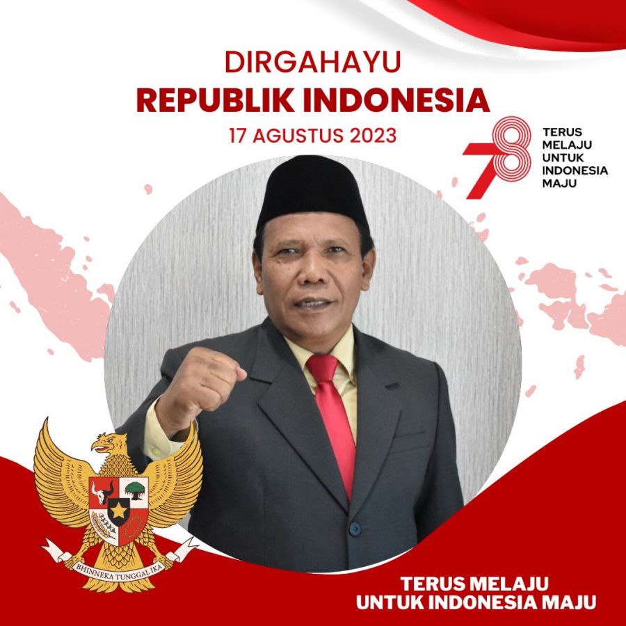 Ucapan Selamat Dirgahayu Kemerdekaan Republik Indonesia Dari Dirut Perumda Tirta Kanjuruhan