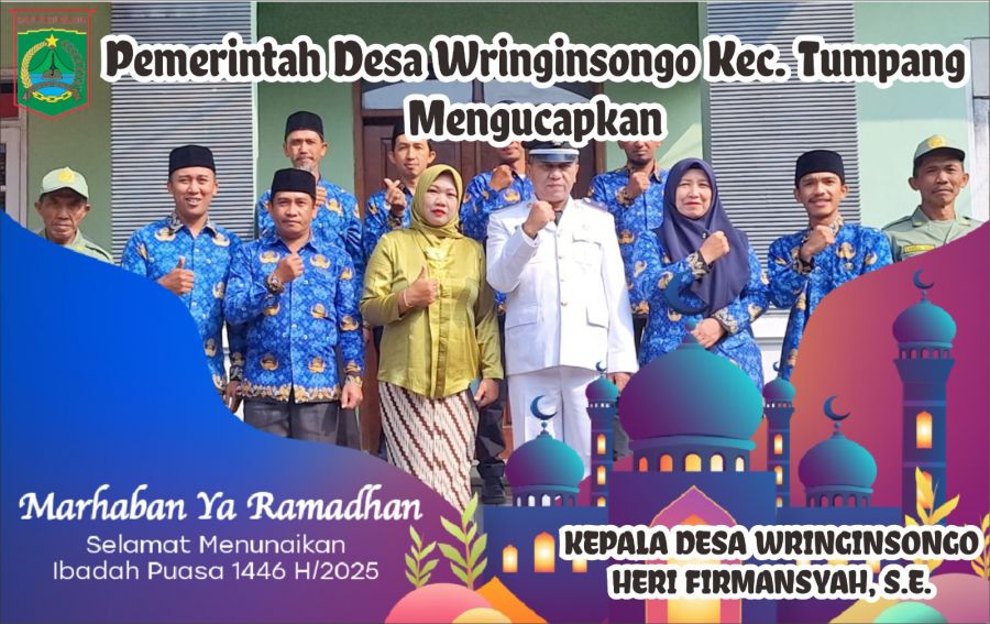 Ucapan Selamat Menjalankan Ibadah Puasa Ramadhan 1446 Hijriyah Dari Pemerintah Desa Wringinsongo