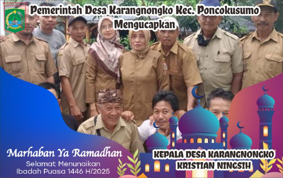 Ucapan Selamat Menjalankan Ibadah Puasa Ramadhan 1446 Hijriyah Dari Pemerintah Desa Karangnongko