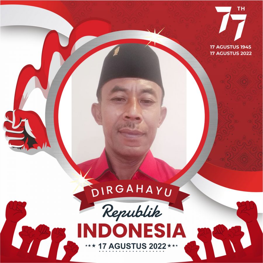 Ucapan Selamat Menyambut HUT RI ke 77 Dari Kades Pucangsongo