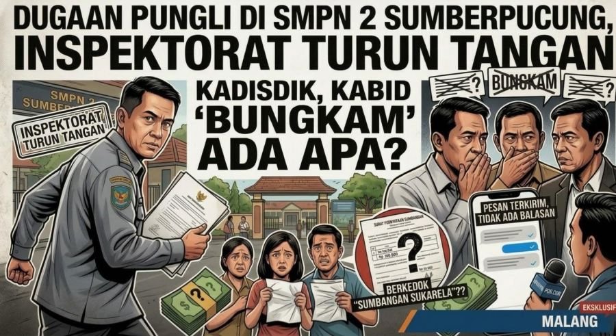 Viral Dugaan Sumbangan Ideal Rp160 Ribu di SMPN 2 Sumberpucung Malang, Inspektorat: Siap Kami Cek
