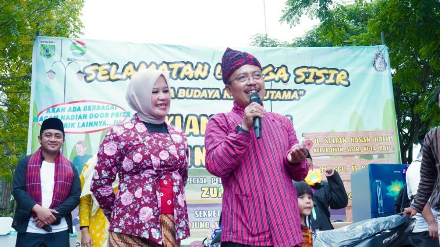 Wakil Wali Kota Batu Berangkatkan Jalan Sehat 