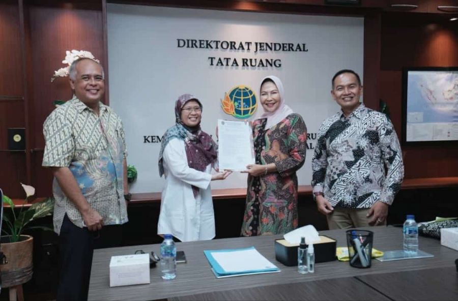 Wali Kota Batu Terima Dokumen Persetujuan Substansi RTRW dari Kementrian ATR/BPN