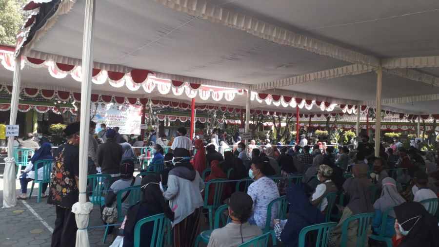 Warga Sekarpuro Antusias Ikuti Vaksinasi