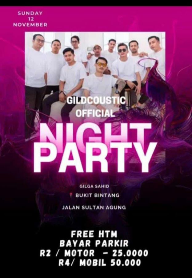 Wisatawan Keluhkan Soal Retribusi Parkir Konser Gold Coustic Gilga Sahid di Bukit Bintang Kota Batu