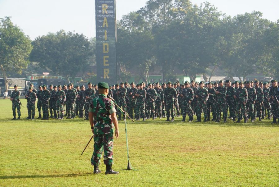 Yonif Raider 515/UTY/9/2 Serpas Menuju Sumsel