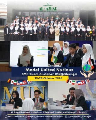 Di Balik Jas dan Dasi: Cara SMP Islam Al-Azhar di Cileungsi Ajarkan Diplomasi PBB ke Anak SMP