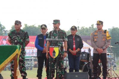 Kapolres Batu Hadiri Apel Sinergitas TNI Polri dan Aremania