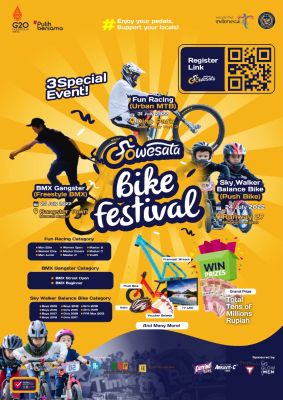 Pendaftaran Peserta Event Gowesata Bike Festival 2022 Sudah Dibuka 