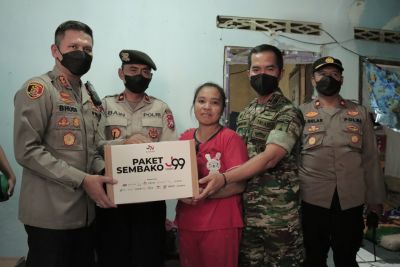 Salut, Sinergitas Polresta Malang Kota, Kodim 0833 dan Relawan Dalam Bedah Rumah Disabilitas